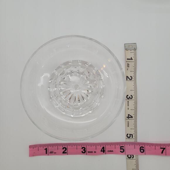 Set of 4 Studio Nova Traditional Footed 8oz Dessert Bowls‎ Clear Glass 4" - Picture 5 of 6